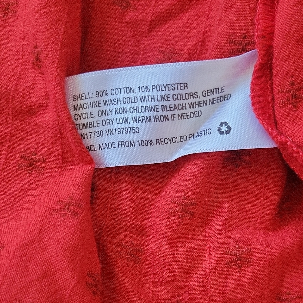 Universal Thread Scarlet Textured Top - Picture 3 of 6